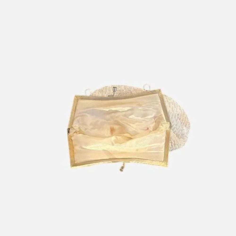 Vintage beaded clutch/purse‎ no handle/strap (acc1)